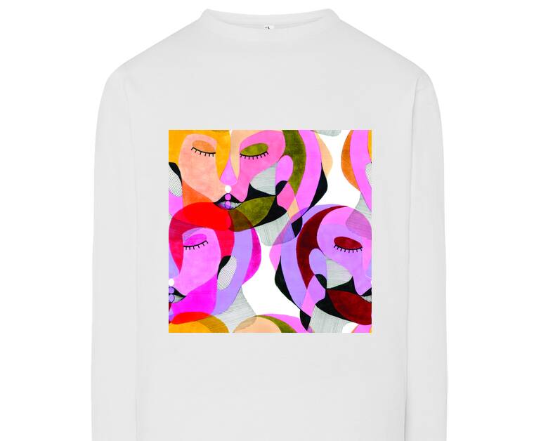 Лонгсливы Face abstraction