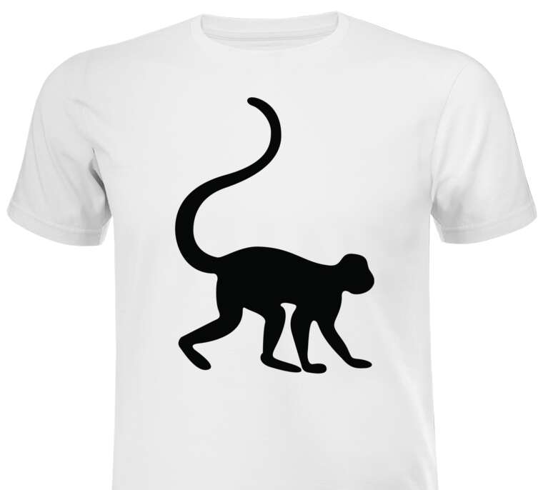 Майки, футболки Monkey silhouette