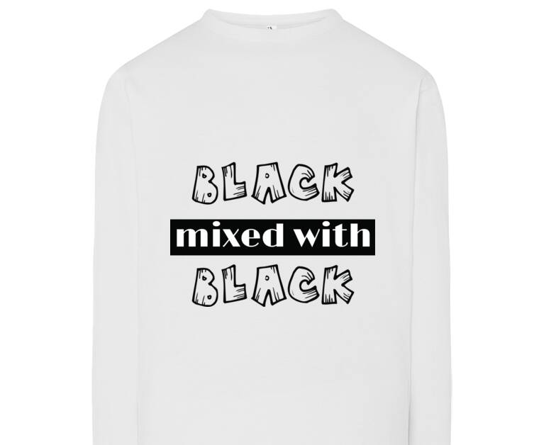 Лонгсливы Back mixed with black