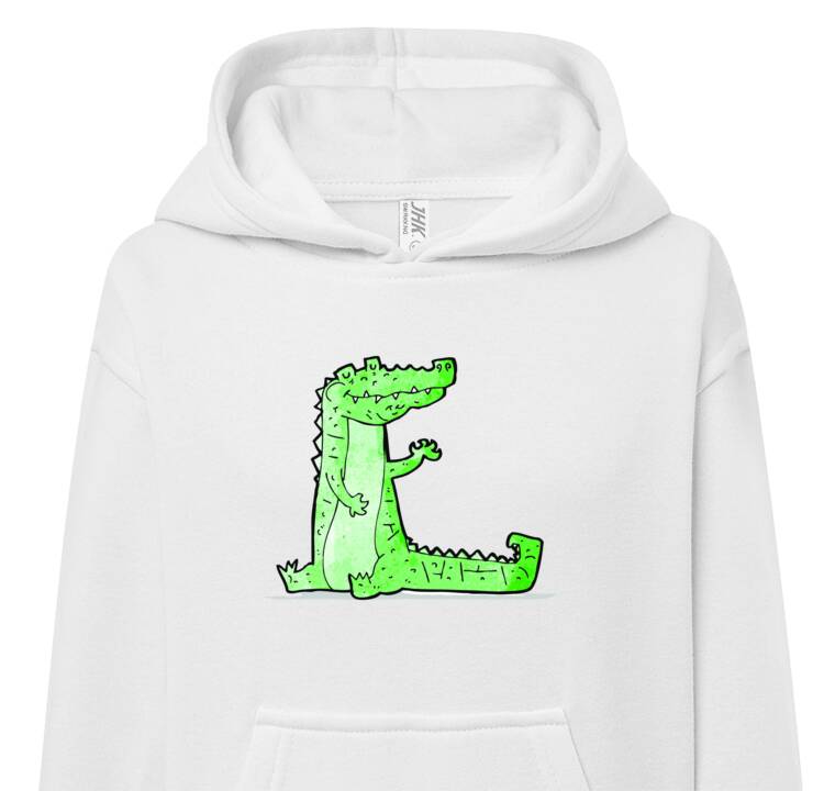Толстовки, худи детские Crocodile cartoon