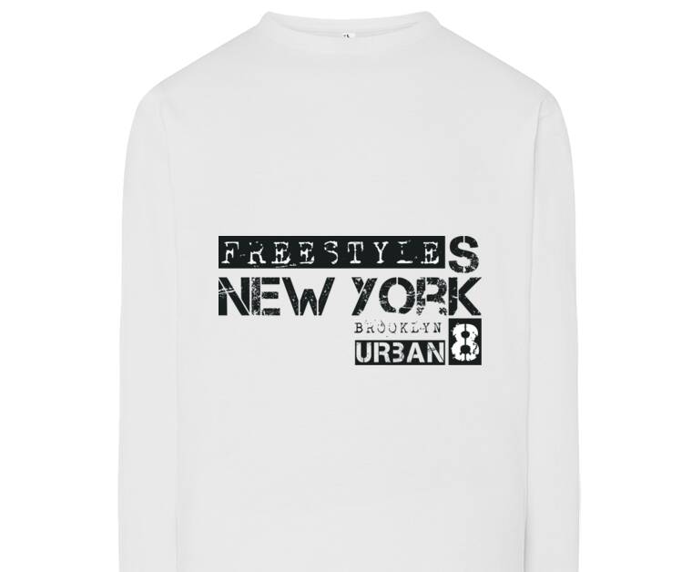 Лонгсливы New York Sk8
