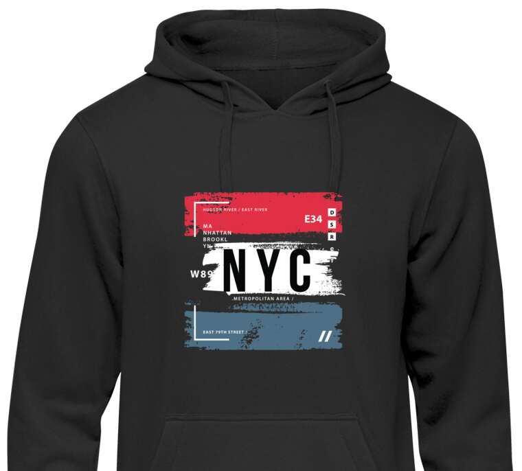 Hoodies, hoodies The initials of the city of New York