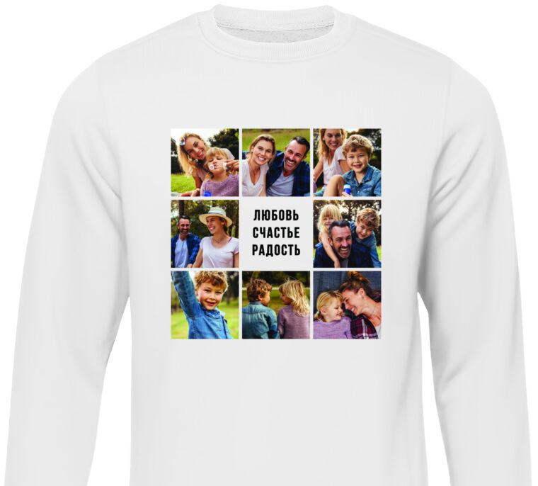 Sweatshirts Family Love Children
