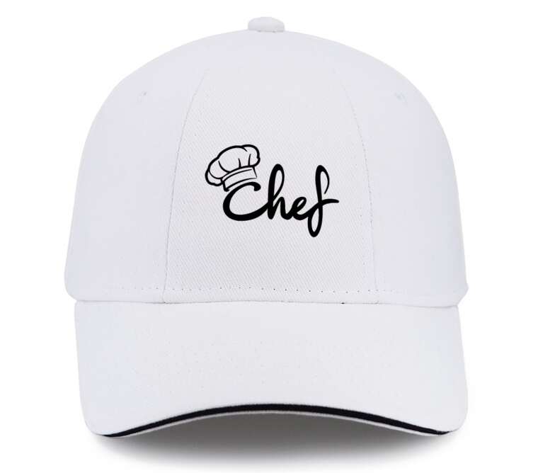 Кепки, бейсболки с прямым козырьком Повар