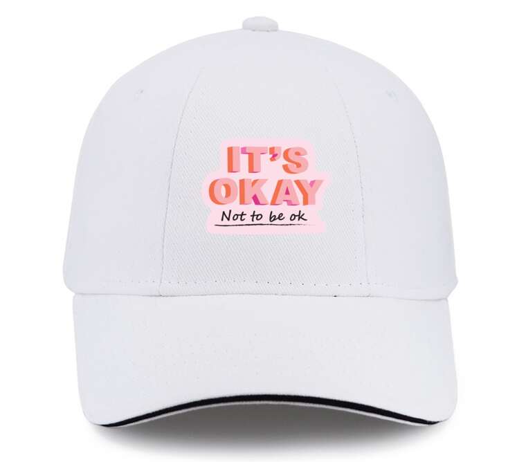 Кепки, бейсболки с прямым козырьком Все хорошо