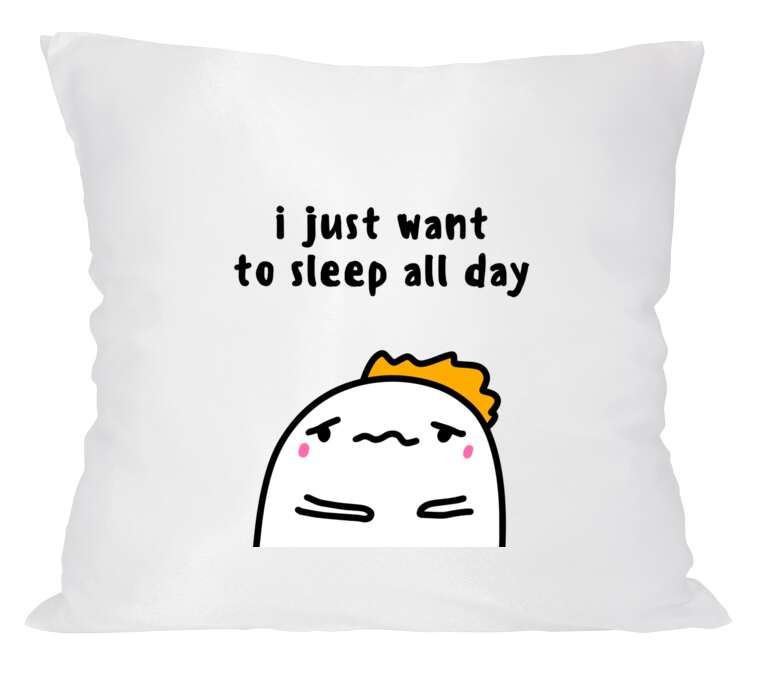Pillow Want to sleep