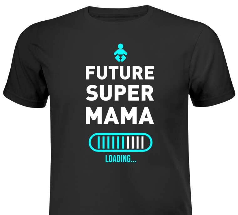 Майки, футболки Future super mama