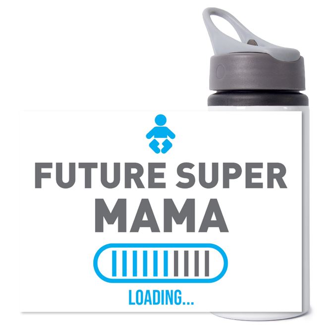 Бутылки для воды спортивные Future super mama
