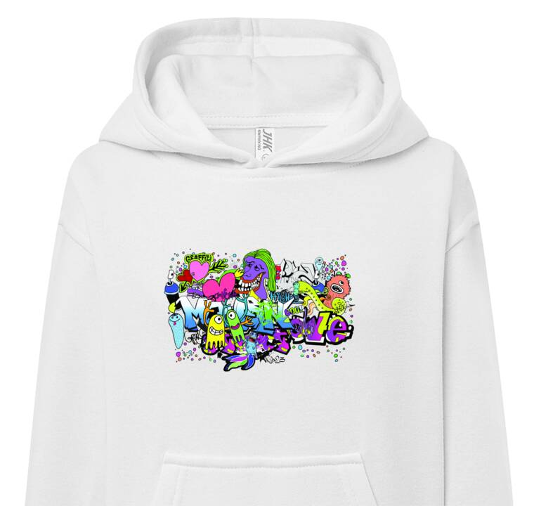 Толстовки, худи детские Graffiti drawing