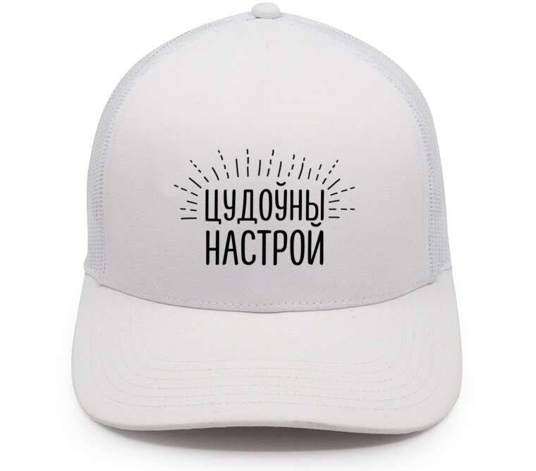 Кепки, бейсболки с сеткой Цудоўны настрой