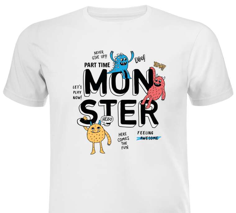 Майки, футболки Monsters
