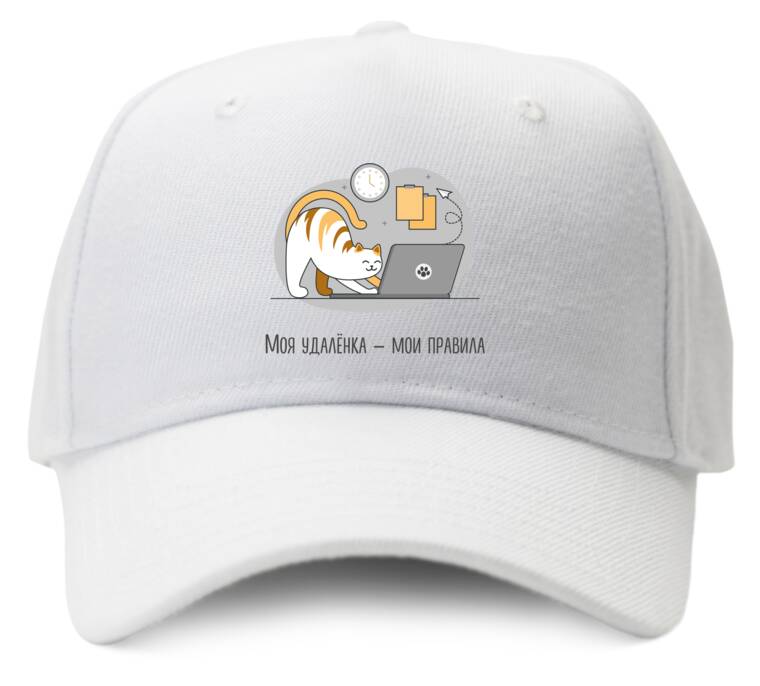 Кепки, бейсболки Промо Моя удаленка - мои правила