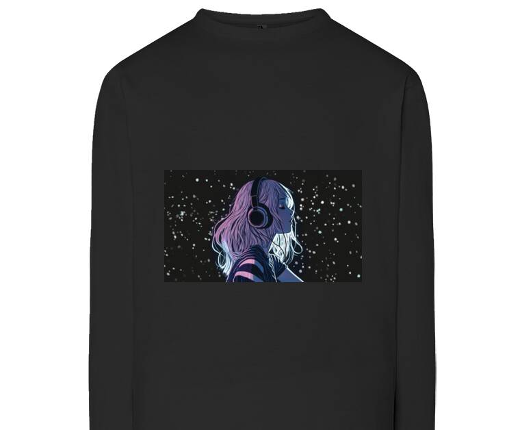 Лонгсливы Anime girl in Space Лонгсливы Anime girl in Space