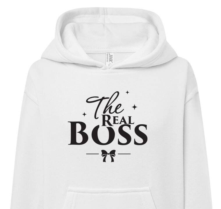 Толстовки, худи детские The real boss
