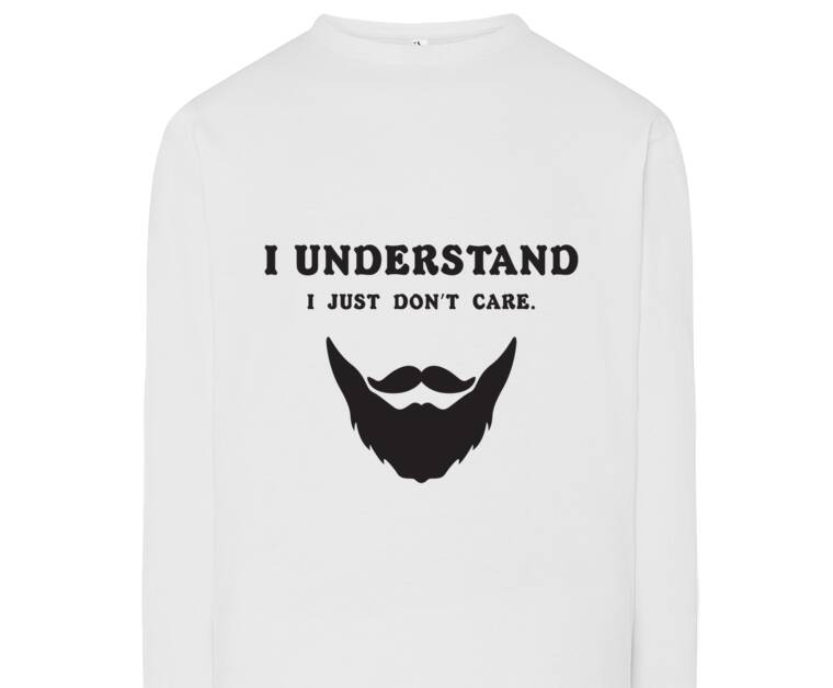 Лонгсливы I understand I just don’t care