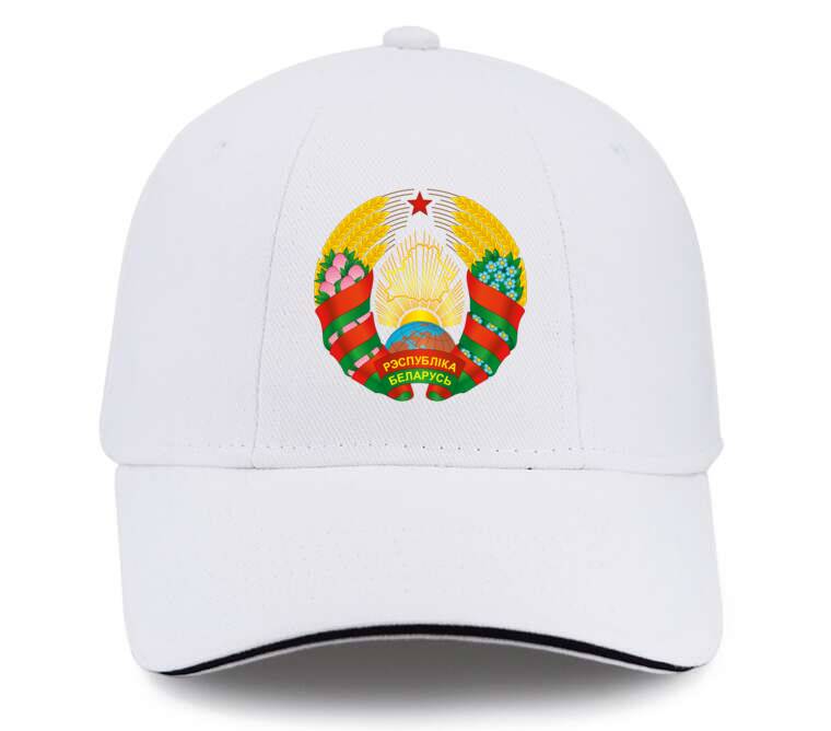 Кепки, бейсболки с прямым козырьком Герб Беларуси