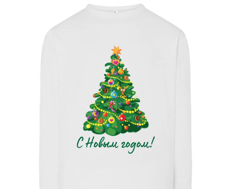 Лонгсливы Christmas tree