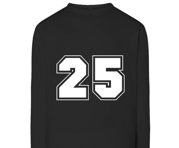 Лонгсливы Sports-style player's number