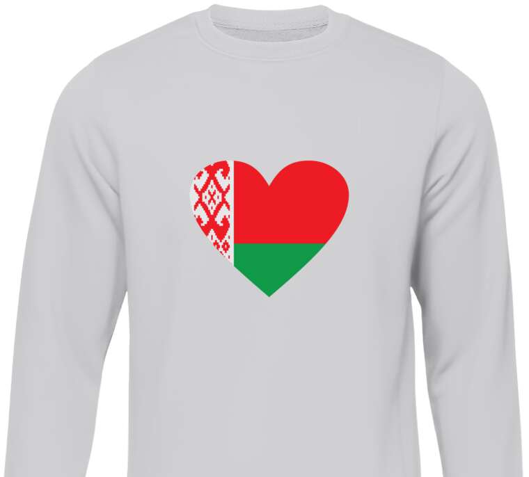 Sweatshirts Belarusian heart
