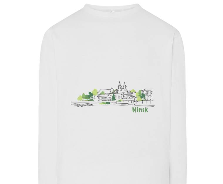Лонгсливы Minsk in graphic style Лонгсливы Minsk in graphic style