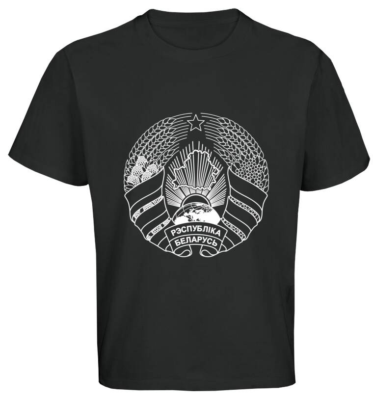 Майки, футболки оверсайз Герб контур