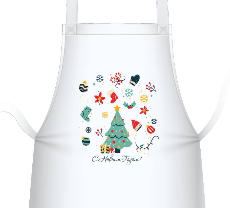 Фартуки  Новогодние мотивы