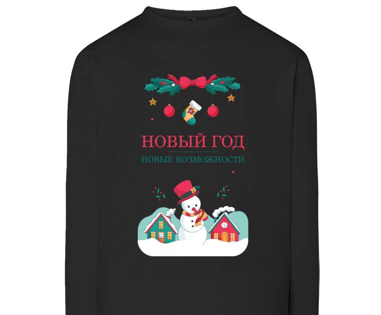 Лонгсливы The festive Snowman