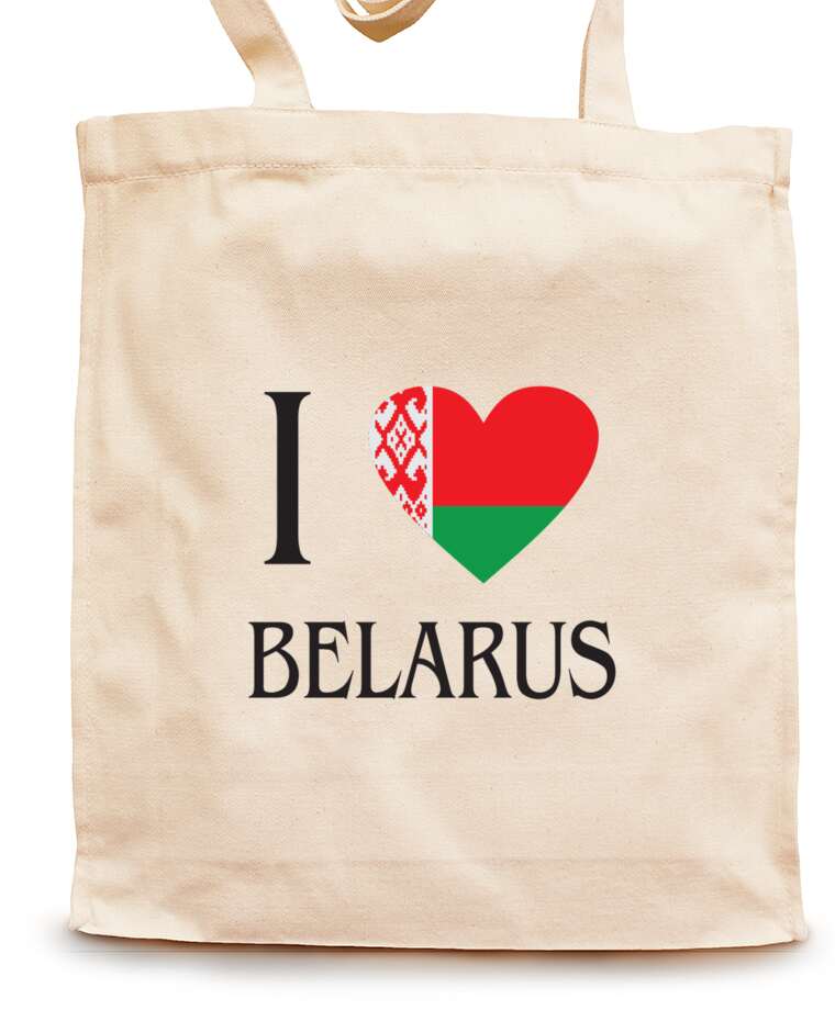 Сумки-шопперы Люблю Беларусь