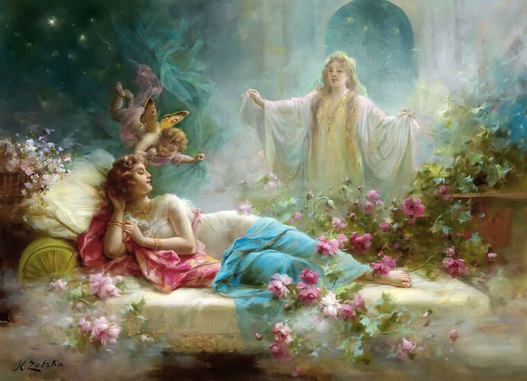 Картины на пластике, пеноркартоне Сон