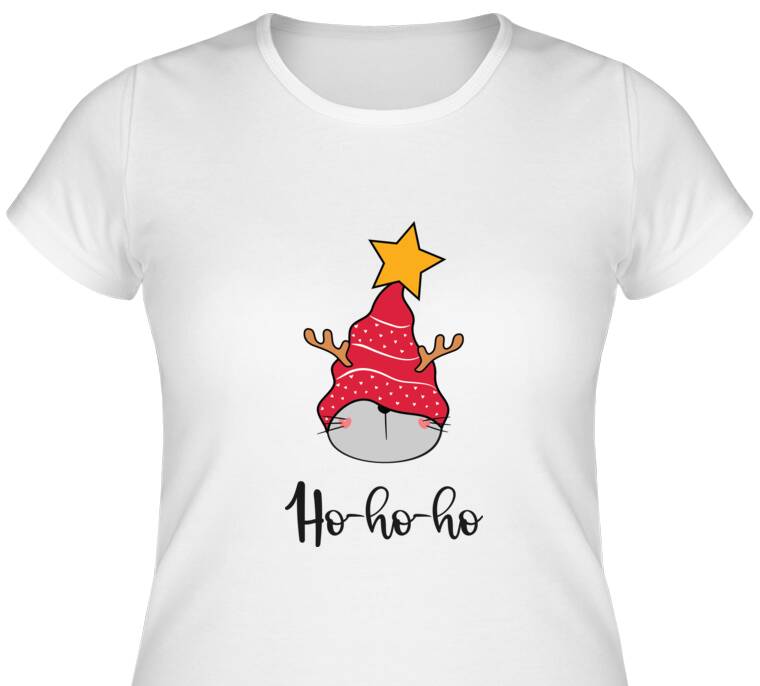 Майки, футболки женские Хо-хо-хо Майки, футболки женские Хо-хо-хо