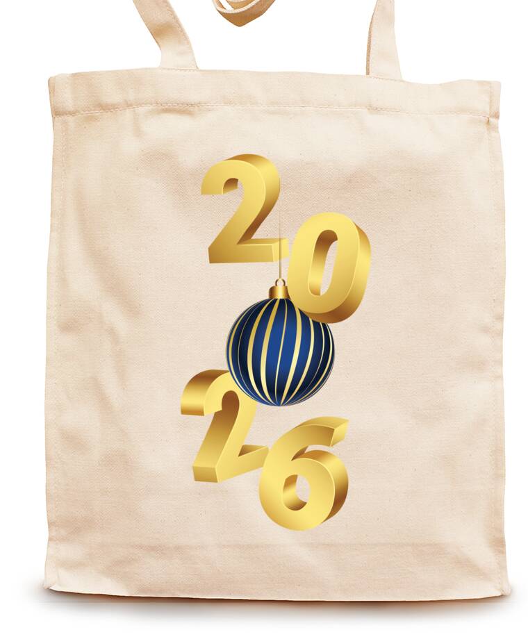 Сумки-шопперы Новогодний шар 2026