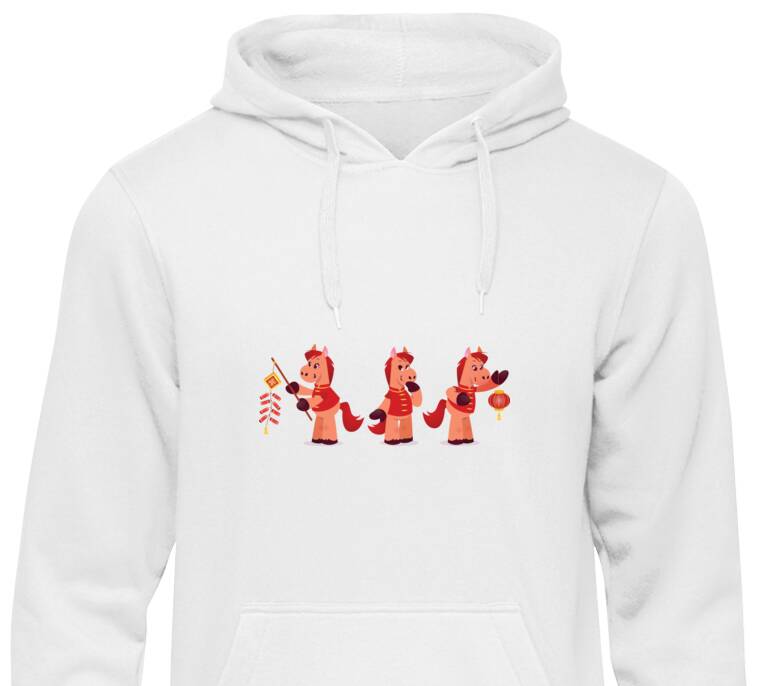 Толстовки, худи Лошадки с фонариками Толстовки, худи Лошадки с фонариками