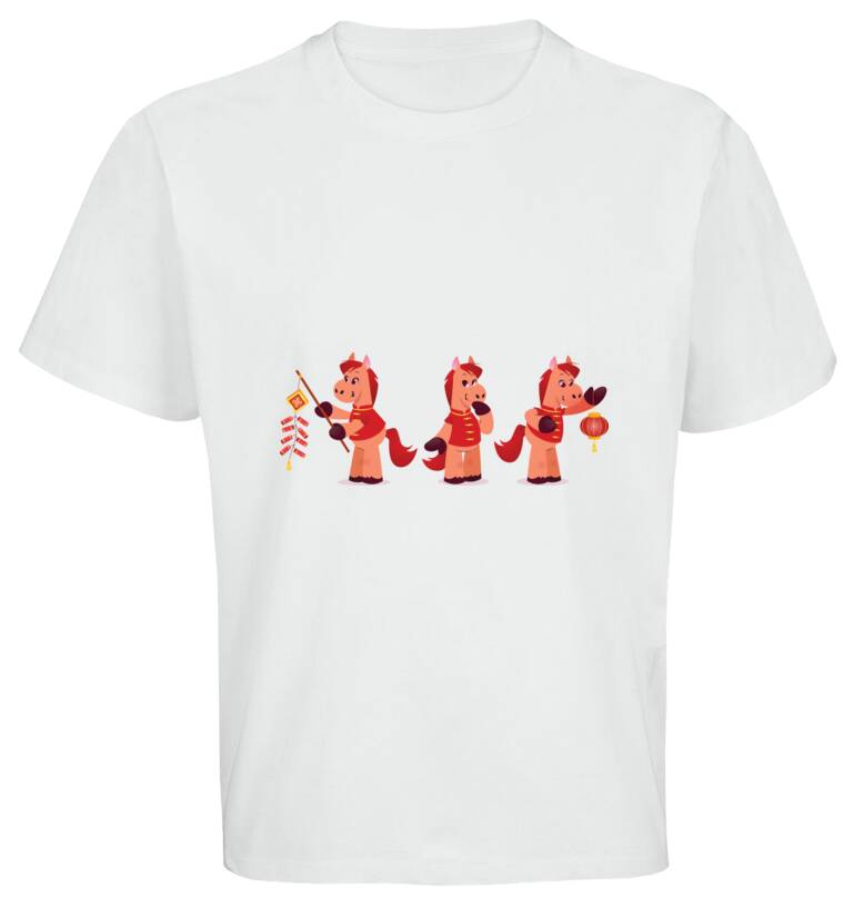 Майки, футболки оверсайз Лошадки с фонариками Майки, футболки оверсайз Лошадки с фонариками