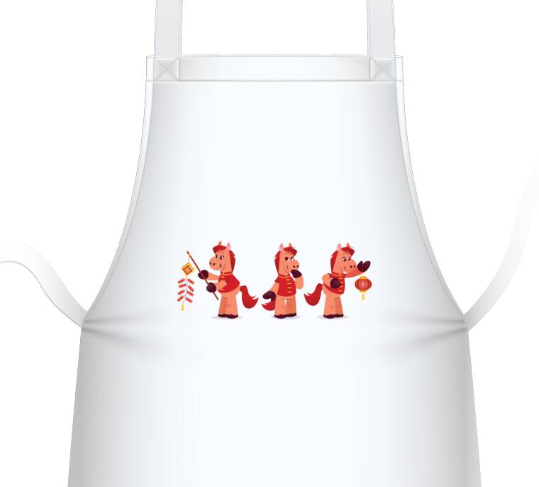 Фартуки Лошадки с фонариками Фартуки Лошадки с фонариками