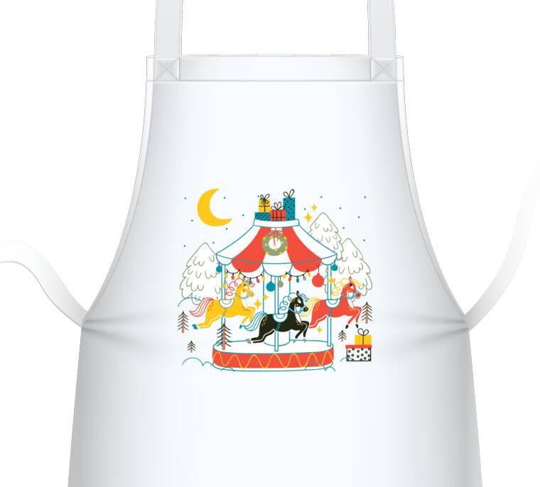 Фартуки Карусель с лошадками Фартуки Карусель с лошадками