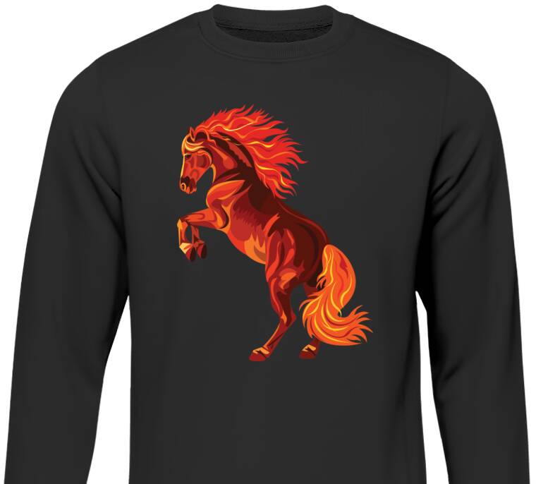 Свитшоты Огненная лошадь Свитшоты Огненная лошадь