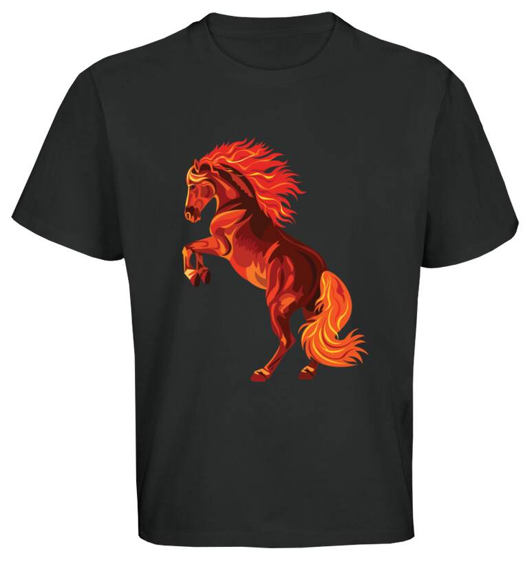 Майки, футболки оверсайз Огненная лошадь Майки, футболки оверсайз Огненная лошадь