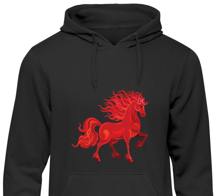 Толстовки, худи Красная лошадь Толстовки, худи Красная лошадь