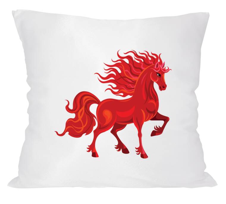 Подушки Красная лошадь Подушки Красная лошадь