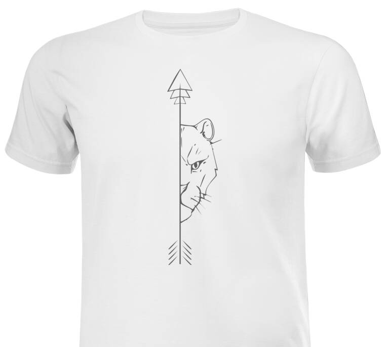 Парные майки, футболки Львица