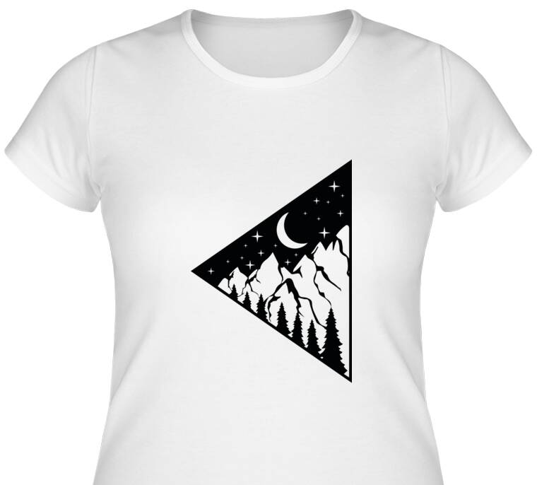 Майки, футболки женские Луна