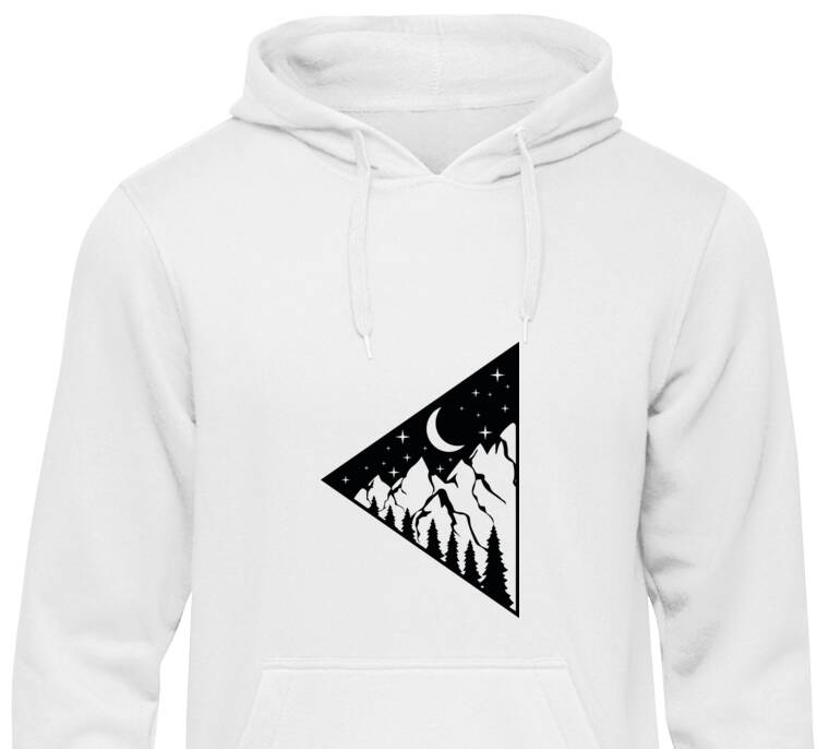 Парные толстовки, худи Луна