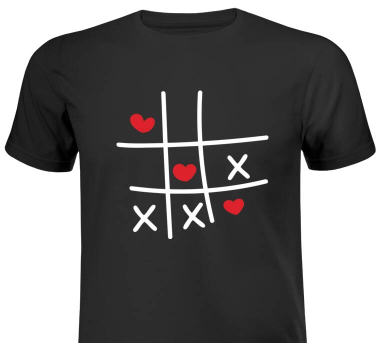 Майки, футболки с принтом Крестики-нолики 2 Майки, футболки с принтом Крестики-нолики 2