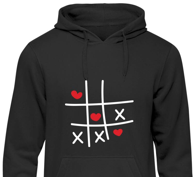 Парные толстовки, худи Крестики-нолики 2 Парные толстовки, худи Крестики-нолики 2