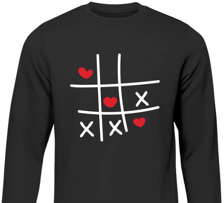 Парные свитшоты Крестики-нолики 2 Парные свитшоты Крестики-нолики 2