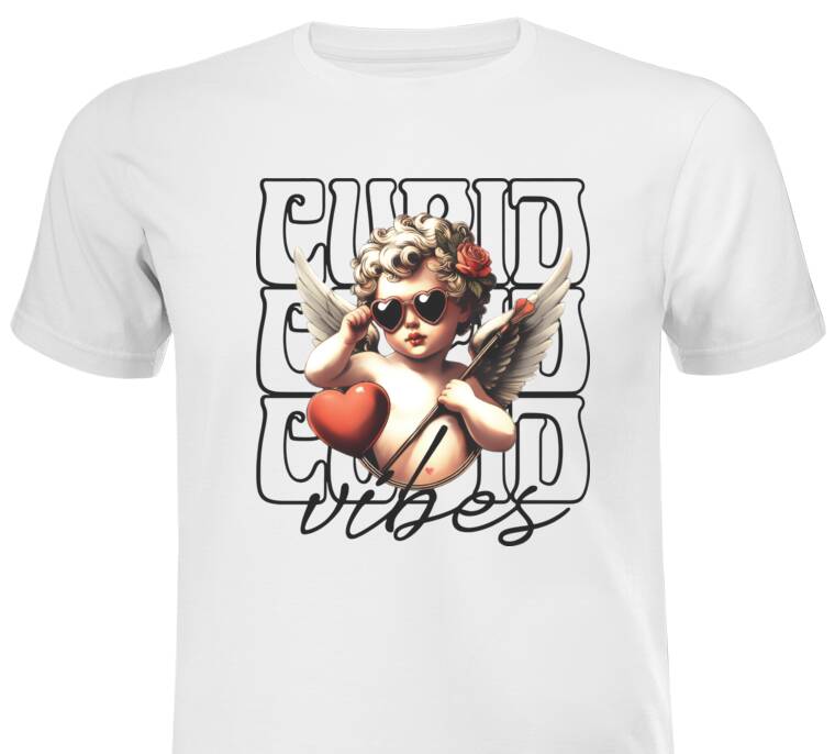Майки, футболки промо Купидон vibes