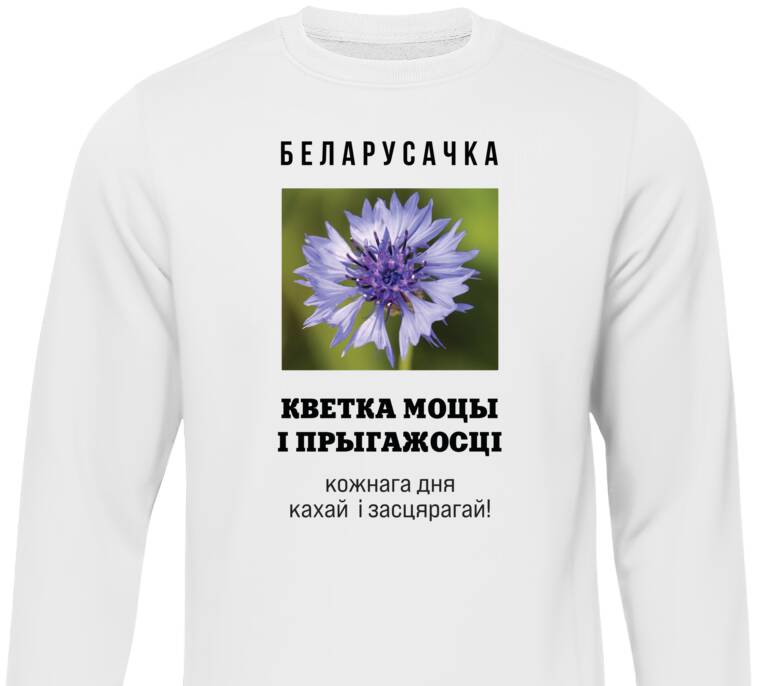 Свитшоты Кветка моцы