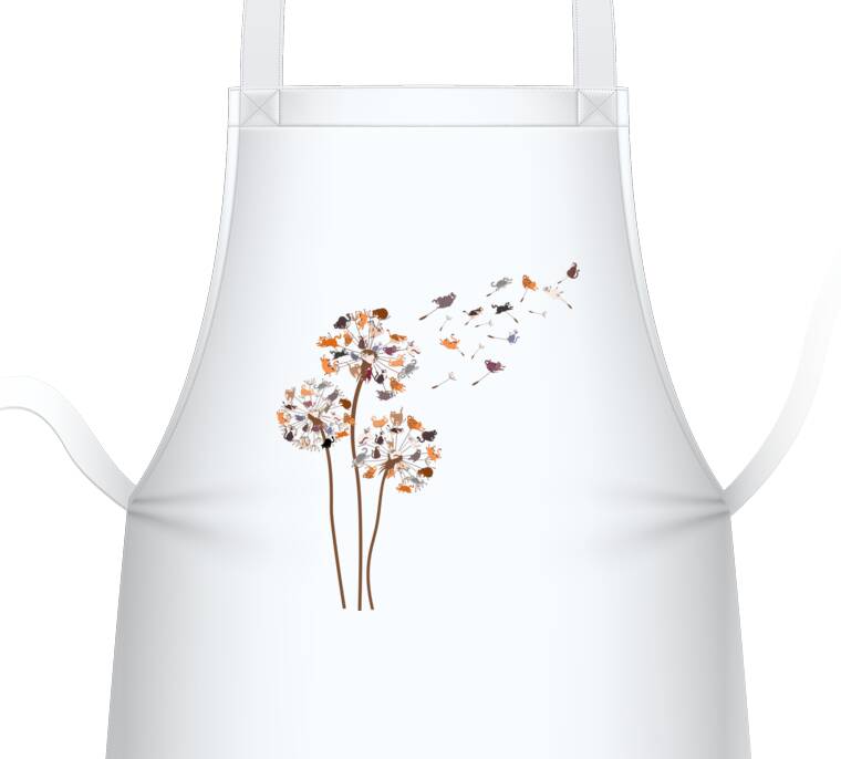 Фартуки Кошки-одуванчики