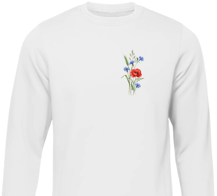 Свитшоты Полевой букет