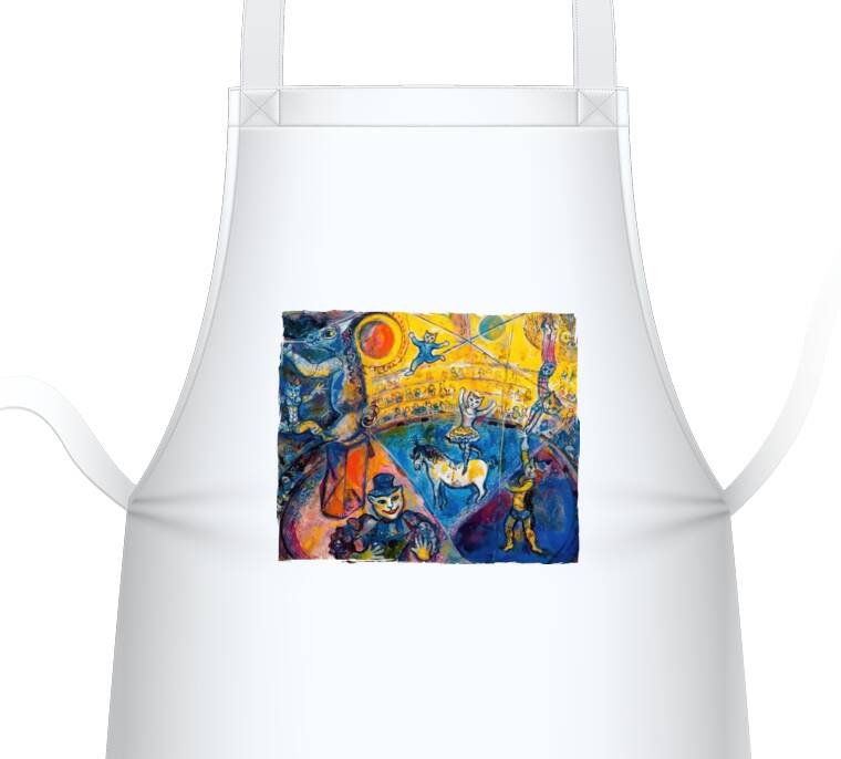 Фартуки Шагал - коты - Цирк